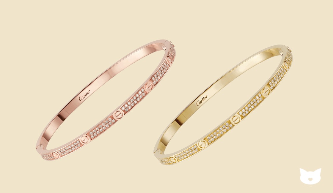 La colección “Love” de Cartier: Joyas en oro de hermosos diseños