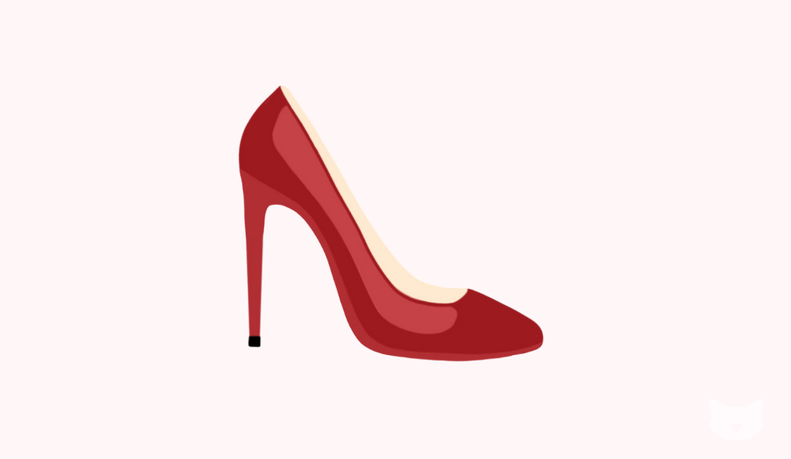 zapatos de taco mujer modelo color rojo - MIA
